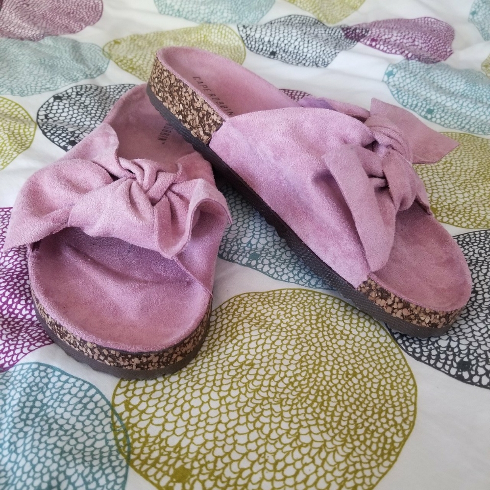 Pink sandals